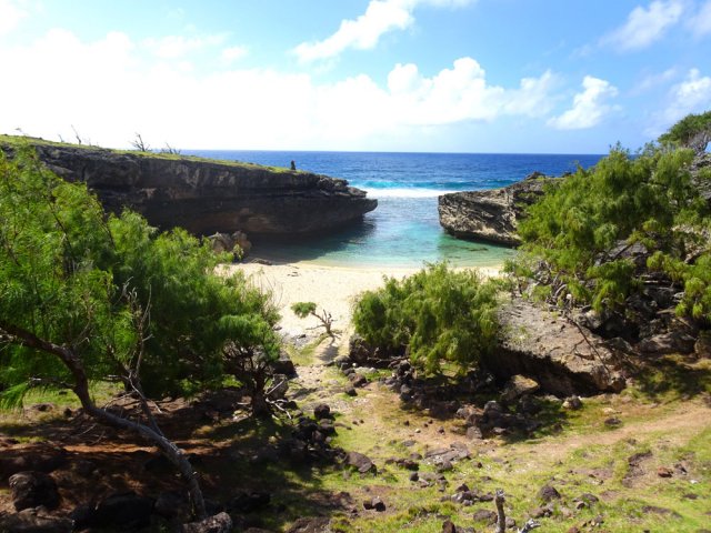 Arrivée à Anse Bouteille