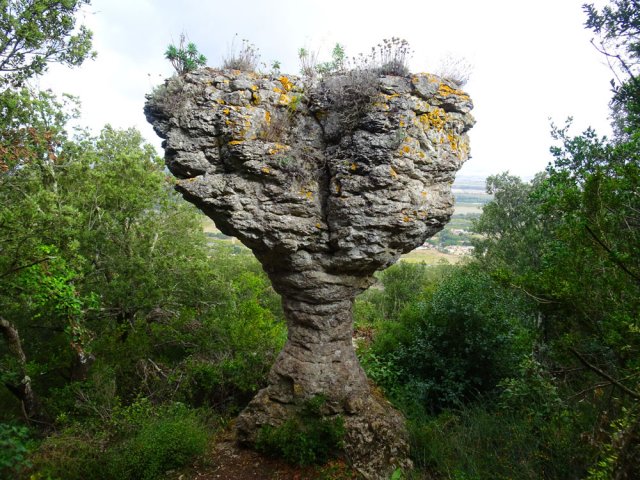 Le plus impressionnant d'entre eux qui garde encore l'équilibre
