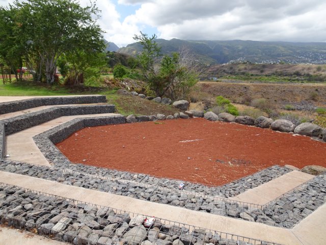 Nouvelle construction en gabions