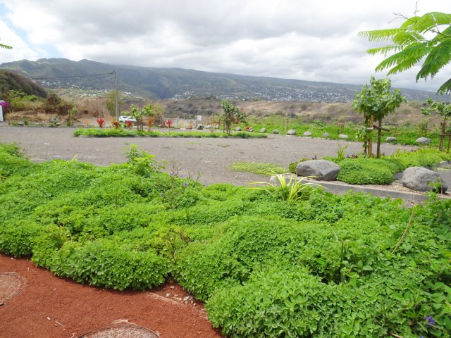 Arrivée au parking proche du Chemin de Mafate