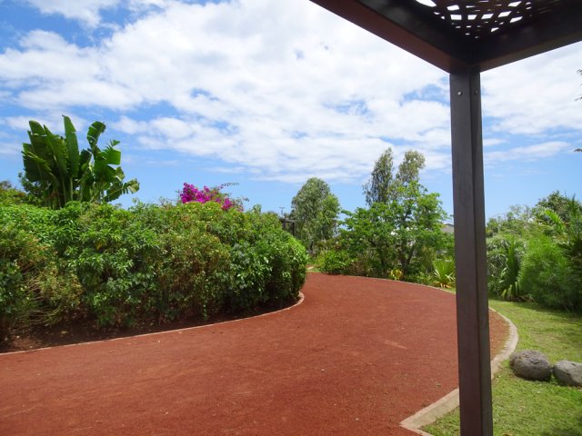 Un autre abri à l'approche du parking