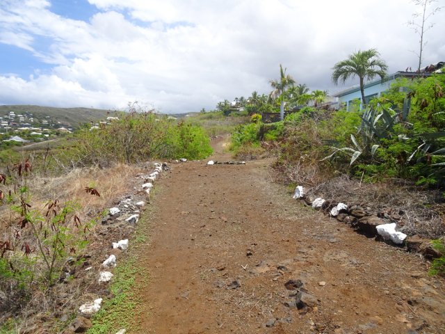 Longue portion hors ville pour retourner à l'église