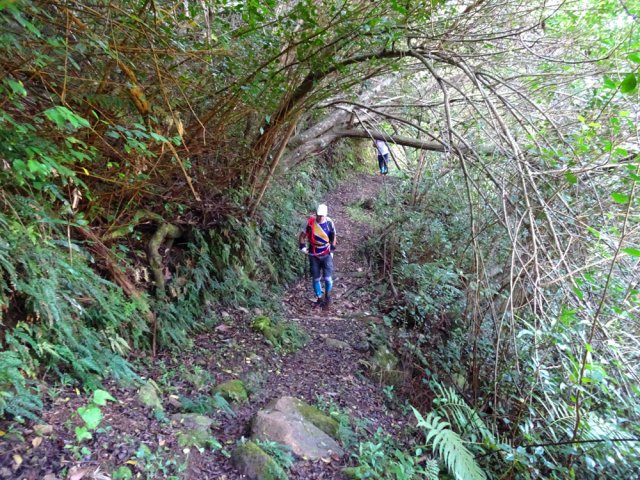 Une des rares parties plates pour reposer un peu les jambes