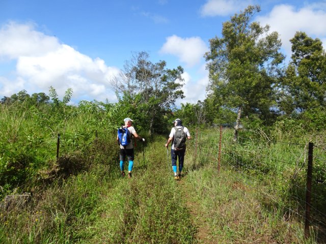 Prendre la première piste vers la gauche