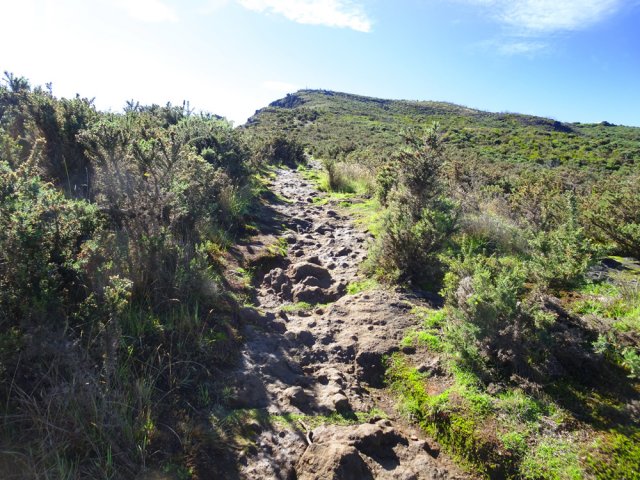 Quelques portions sont caillouteuses