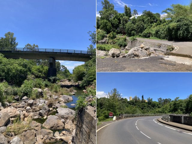Détour par l'ancienne route avant de rejoindre le point de départ par la ville